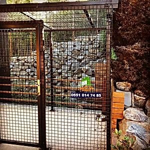 köpek kulübesi panel çit