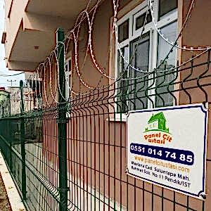 panel çit jiletli tel