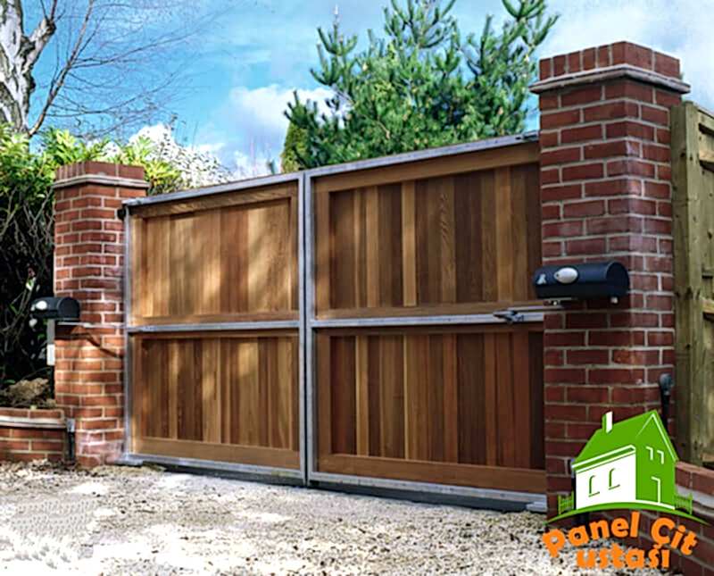 çift kanatlı otomatik kapı